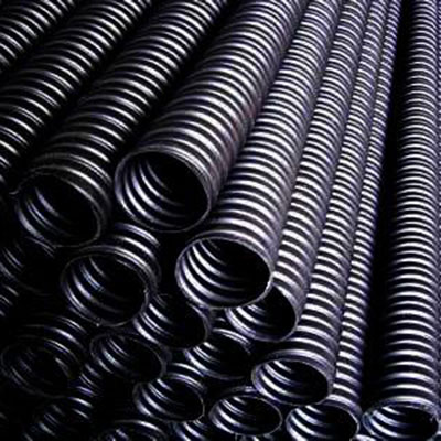 鋼帶增強(qiáng)PE螺旋波紋管 DN300SN8 規(guī)格齊全 環(huán)剛度高 韌性好